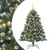 Sapin de Noël artificiel Vert 150 cm PVC, plastique et acier 541195541195