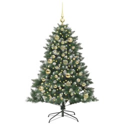 Sapin de Noël artificiel Vert 150 cm PVC, plastique et acier 541195541195