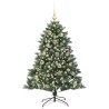 Sapin de Noël artificiel Vert 150 cm PVC, plastique et acier 541195541195