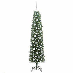 Sapin de Noël artificiel Vert 180 cm PVC et acier et plastique 541196541196