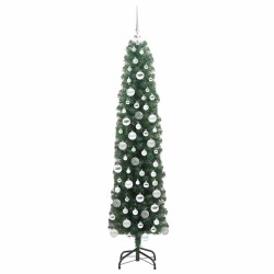 Sapin de Noël artificiel Vert 180 cm PVC et acier et plastique 541196541196