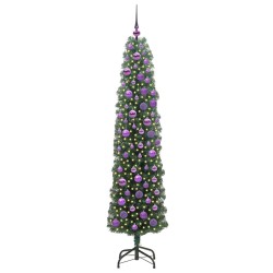 Sapin de Noël artificiel Vert 180 cm PVC et acier et plastique 541197541197