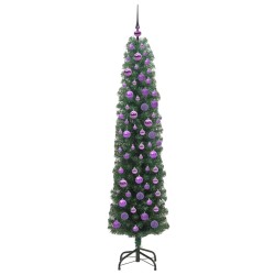 Sapin de Noël artificiel Vert 180 cm PVC et acier et plastique 541197541197