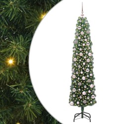 Sapin de Noël artificiel Vert 180 cm PVC et acier et plastique 541199541199