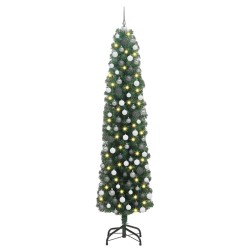 Sapin de Noël artificiel Vert 210 cm PVC et acier et plastique 541200541200