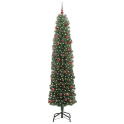 Sapin de Noël artificiel Vert 210 cm PVC et acier et plastique 541201541201