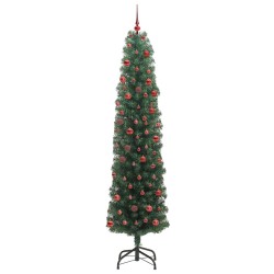 Sapin de Noël artificiel Vert 210 cm PVC et acier et plastique 541201541201