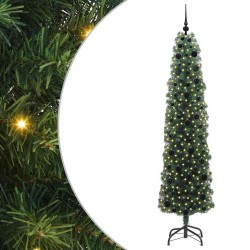 Sapin de Noël artificiel Vert 210 cm PVC et acier et plastique 541202541202