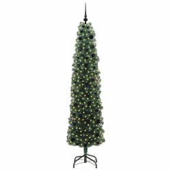 Sapin de Noël artificiel Vert 210 cm PVC et acier et plastique 541202541202