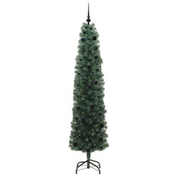 Sapin de Noël artificiel Vert 210 cm PVC et acier et plastique 541202541202
