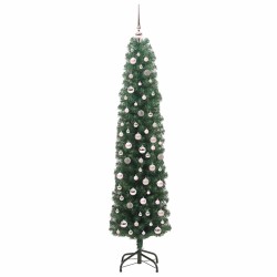 Sapin de Noël artificiel Vert 210 cm PVC et acier et plastique 541203541203