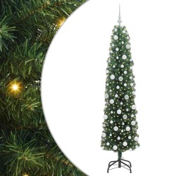 Sapin de Noël artificiel Vert 180 cm PVC et acier et plastique 541204541204
