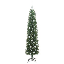 Sapin de Noël artificiel Vert 180 cm PVC et acier et plastique 541204541204
