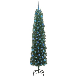 Sapin de Noël artificiel Vert 240 cm PVC et acier et plastique 541206541206
