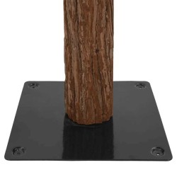 Sapin de Noël mince Vert 180 cm PVC et bois de pin massif 541214541214