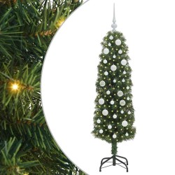 Sapin de Noël artificiel Vert 150 cm PVC et acier et plastique 541220541220