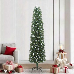 Sapin de Noël artificiel Vert 240 cm PVC et acier et plastique 541221541221