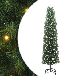 Sapin de Noël artificiel Vert 240 cm PVC et acier et plastique 541221541221