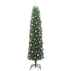 Sapin de Noël artificiel Vert 240 cm PVC et acier et plastique 541221541221