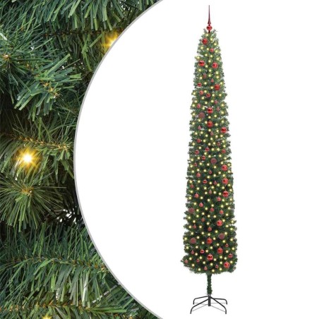 Sapin de Noël artificiel Vert 300 cm PVC et acier et plastique 541222541222