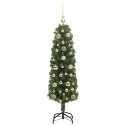 Sapin de Noël artificiel Vert 150 cm PVC et acier et plastique 541225541225