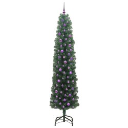 Sapin de Noël artificiel Vert 240 cm PVC et acier et plastique 541226541226