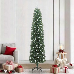 Sapin de Noël artificiel Vert 240 cm PVC et acier et plastique 541227541227