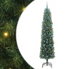 Sapin de Noël artificiel Vert 210 cm PVC et acier et plastique 541228541228