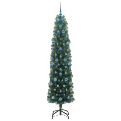 Sapin de Noël artificiel Vert 210 cm PVC et acier et plastique 541228541228