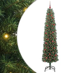 Sapin de Noël artificiel Vert 240 cm PVC et acier et plastique 541231541231