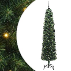 Sapin de Noël artificiel Vert 240 cm PVC et acier et plastique 541232541232