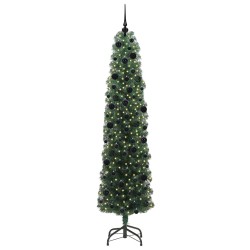 Sapin de Noël artificiel Vert 240 cm PVC et acier et plastique 541232541232