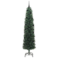 Sapin de Noël artificiel Vert 240 cm PVC et acier et plastique 541232541232