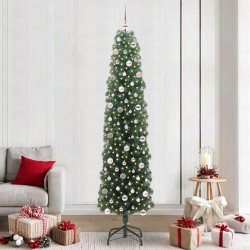 Sapin de Noël artificiel Vert 240 cm PVC et acier et plastique 541233541233