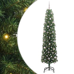 Sapin de Noël artificiel Vert 240 cm PVC et acier et plastique 541233541233