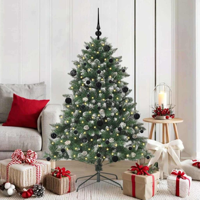 Sapin de Noël artificiel Vert 150 cm PVC, plastique et acier 541234541234