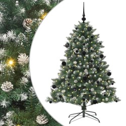 Sapin de Noël artificiel Vert 150 cm PVC, plastique et acier 541234541234