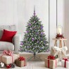 Sapin de Noël artificiel Vert 120 cm PVC, plastique et acier 541235541235