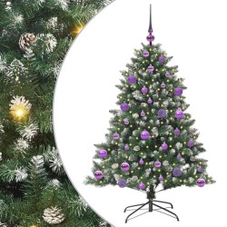 Sapin de Noël artificiel Vert 120 cm PVC, plastique et acier 541235541235