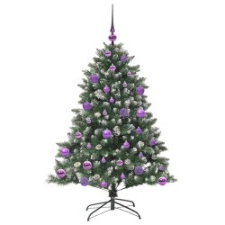 Sapin de Noël artificiel Vert 120 cm PVC, plastique et acier 541235541235