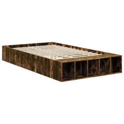 Cadre de lit Chêne fumé 120 x 190 cm Bois d'ingénierie 541245541245