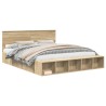 Cadre de lit Chêne Sonoma 180 x 200 cm Bois d'ingénierie 541258541258