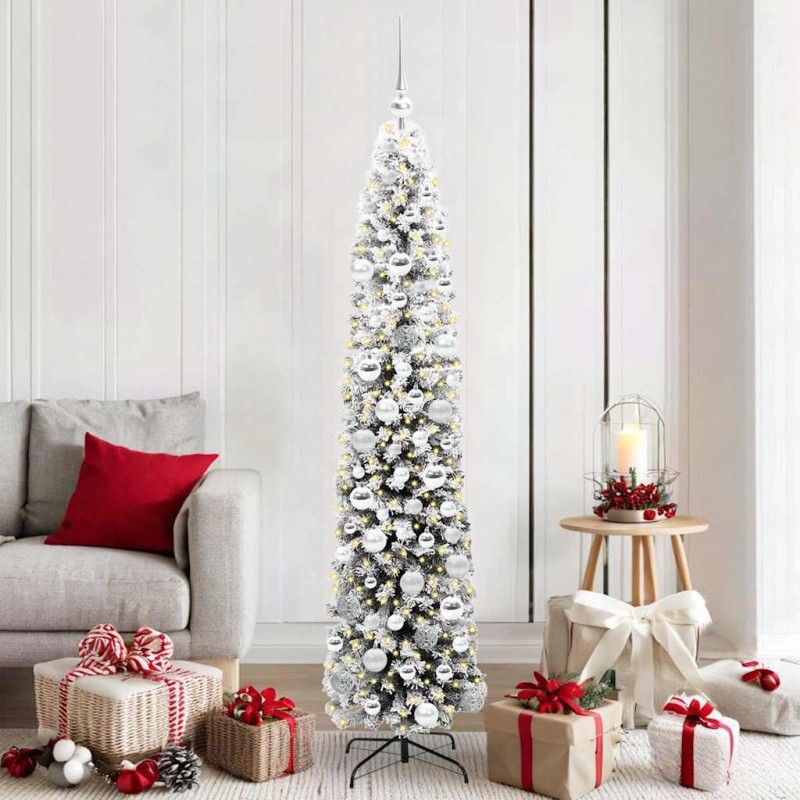 Sapin de Noël artificiel Vert 180 cm PVC et acier et plastique 541295541295