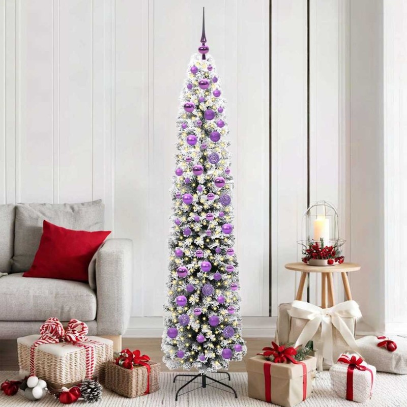 Sapin de Noël artificiel Vert 180 cm PVC et acier et plastique 541297541297
