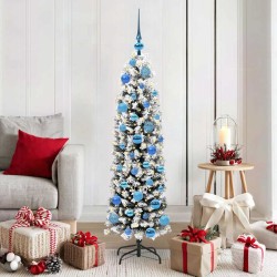 Sapin de Noël artificiel Vert 150 cm PVC et acier et plastique 541298541298