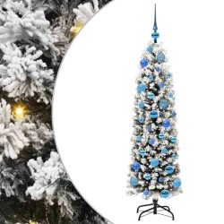 Sapin de Noël artificiel Vert 150 cm PVC et acier et plastique 541298541298
