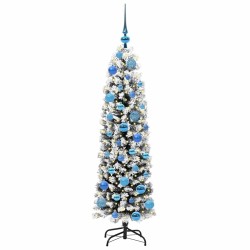 Sapin de Noël artificiel Vert 150 cm PVC et acier et plastique 541298541298
