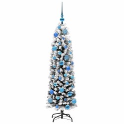 Sapin de Noël artificiel Vert 150 cm PVC et acier et plastique 541298541298