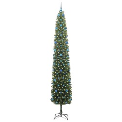 Sapin de Noël artificiel Vert 300 cm PVC et acier et plastique 541300541300