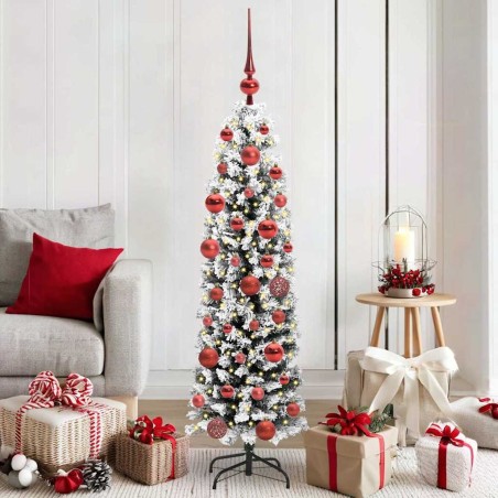 Sapin de Noël artificiel Vert 150 cm PVC et acier et plastique 541301541301